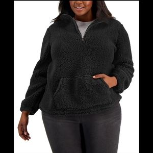 Style & Co. Sherpa Pullover NWT